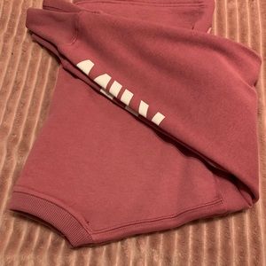 Leggings, biker shorts, crop top sweater